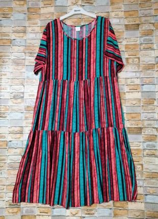 Штапельне сукня з кишенями2 фото