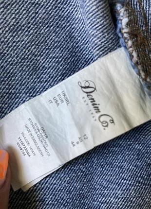 Primark denim co спідниця джинсова на ґудзиках8 фото