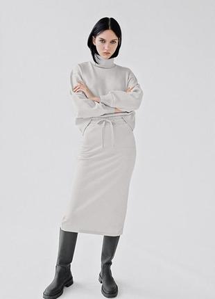 Юбка из органического хлопка zara