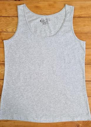 Женская майка, размер l/xl, цвет светло-серый