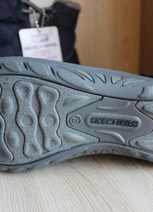 Короткі стьобані демісезонні чоботи skechers memory foam. оригінал з сша5 фото