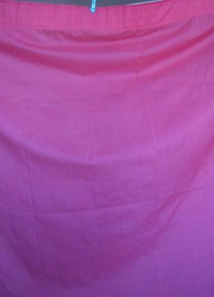 Штора розовая на тесьме2 фото