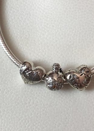 Шарм на браслет,срібло