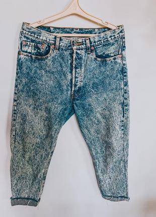 Levis original джинсы варёнки женские, высокая талия
