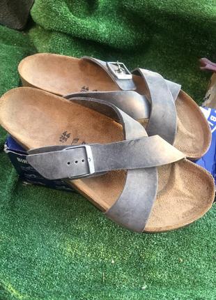 Birkenstock tunis кожа оригинал5 фото