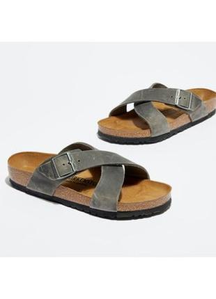 Birkenstock tunis кожа оригинал2 фото