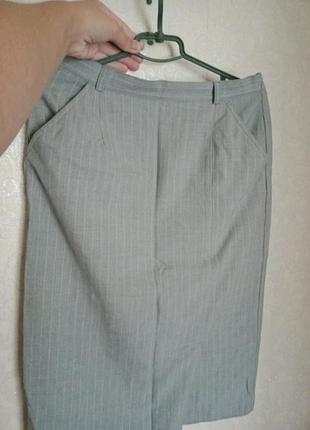 Юбка женская карандаш с карманами1 фото