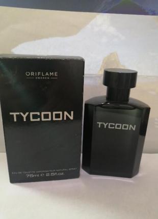 Мужская туалетная вода 75мл tycoon oriflame