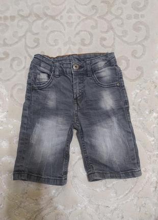 Крутые джинсовые шорты 98-104