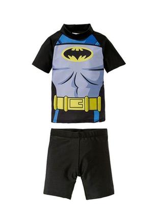 Пляжный костюм/купальник для мальчика batman от немецкого бренда детской одежды lupilu2 фото