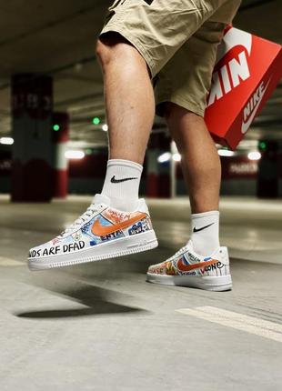 Мужские кроссовки nike colors air fоrce 1 40-41-42-43-44-456 фото