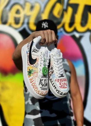 Мужские кроссовки nike colors air fоrce 1 40-41-42-43-44-452 фото