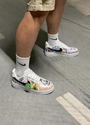 Мужские кроссовки nike colors air fоrce 1 40-41-42-43-44-454 фото