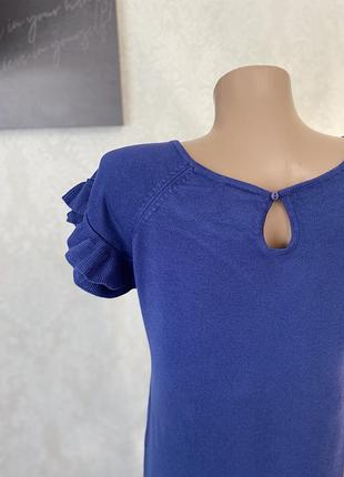 Синя сукня віскоза 6