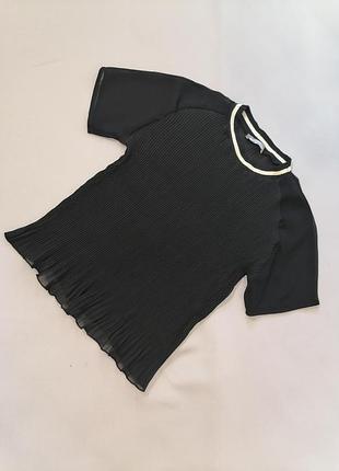 Zara блуза плиссе