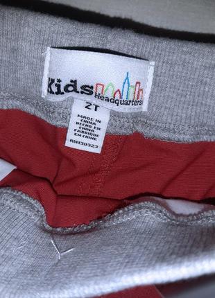Костюм 2ка шорты футболка kids heardquarters на мальчика 2 года