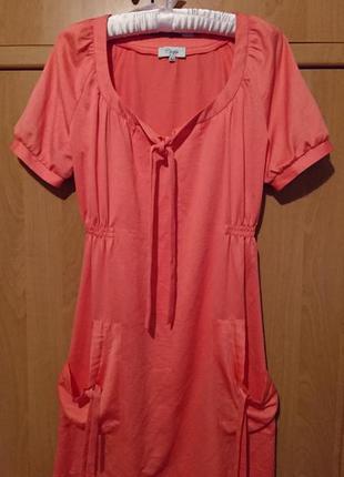 Обалденное абрикосовое платье