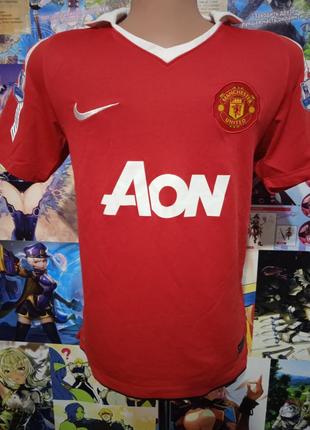 Спорт - футбол - manchester united - футболка nike на 10-12р + шорти2 фото