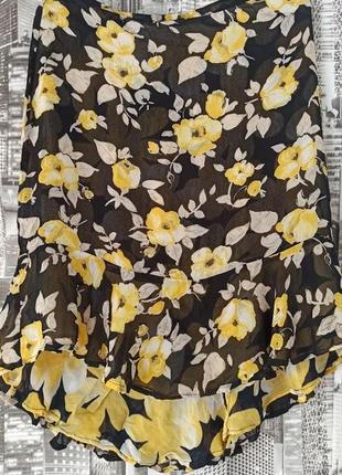 Спідниця в кольорах двостороння розмір 44-46