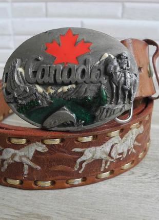 Колекційна пряга пояс canada 1990 р.