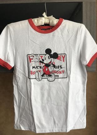 Футболка zara mickey disney s1 фото