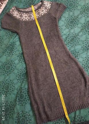 Стильне теплу сукню,сарафан,розмір с/м