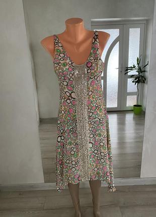 Maxazria-плаття ніжне,лёгкае воздушное платье миди1 фото