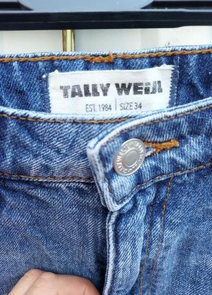 Синяя мини юбка джинсовая деним tally weijl6 фото