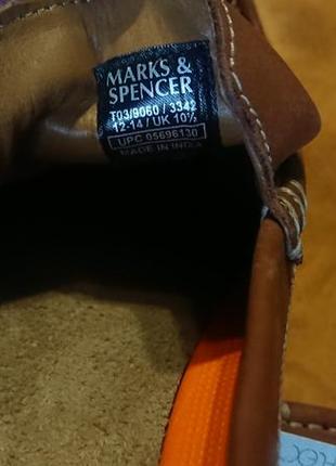 Брендові фірмові англійські шкіряні туфлі мокасини marks&spencer,нові з бірками.10 фото