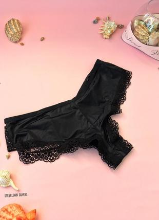 Люксовые трусики banded lace cutout cheeky panty victoria's secret 🇺🇸оригинал🇺🇸3 фото