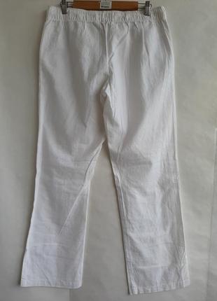 Esmara лен / хлопок штаны белые спорт классика брюки новые с этикеткой m / l yoga alo5 фото