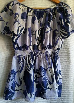 Жіноча літнє легка бавовняна блуза .натуральна батистовая блузка.2 фото