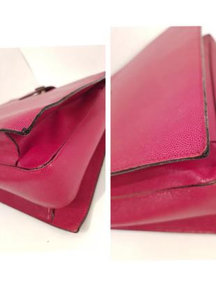 Роскошная дизайнерская кожаная сумка#портфель#редикюль karl lagerfeld paris9 фото