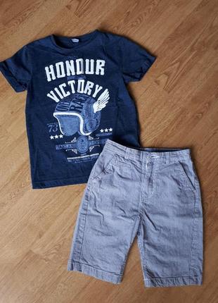 Шорти чиносы в смужку george