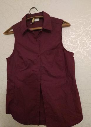 Хлопковая спортивная рубашка, новая