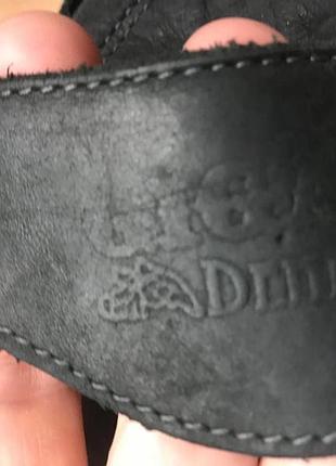 Чобітки чоботи giga denim дитячі натури. шкіра р. 32/33 ст. 20-21см6 фото
