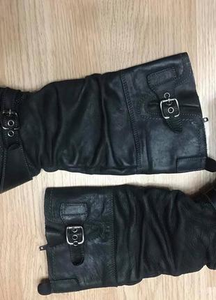 Чобітки чоботи giga denim дитячі натури. шкіра р. 32/33 ст. 20-21см2 фото
