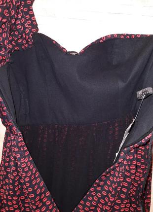 Платье шифоновое на одно плечо ,бюстье mango xs8 фото