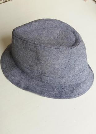 Шляпа, джинсовая панамка унисекс шляпка стильная кепка2 фото