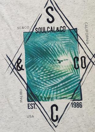 Футболка soulcal & co (оригинал).8 фото