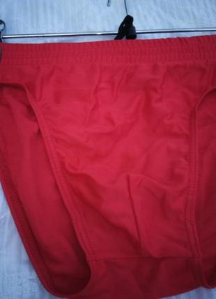Плавки мужские,красные, размер 48-506 фото