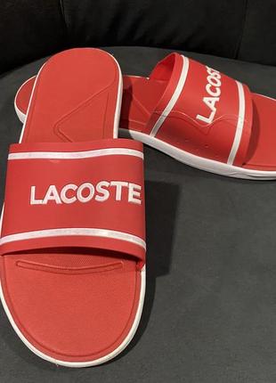 Шлёпанцы lacoste3 фото