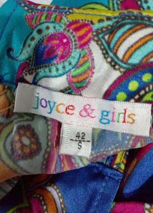 Шикарный шелковый топ швейцария  joyce & girls5 фото