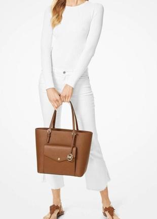 Сумка michael kors jet set pocket tote оригинал майкл корс тоут шоппер tote bag