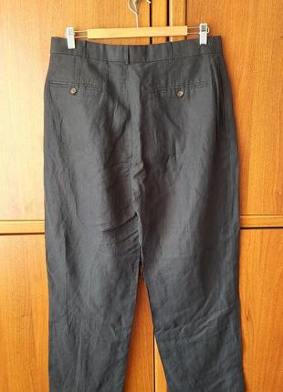 Винтажные мужские шелково-льняные штаны polo by ralph lauren vintage2 фото