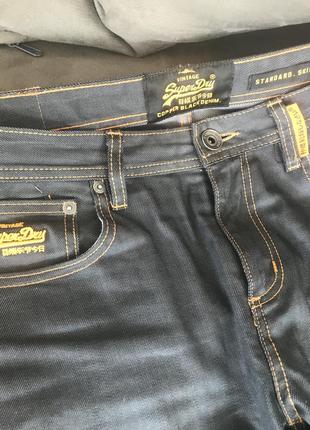 Брендовые джинсы superdry slim2 фото