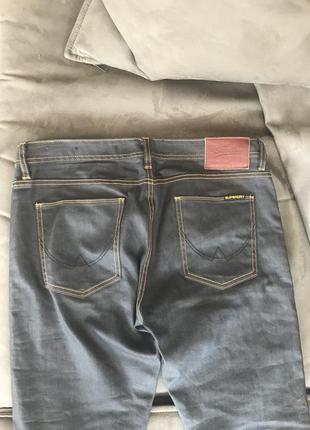 Брендовые джинсы superdry slim7 фото