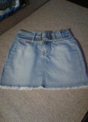 Юбка джинсовая