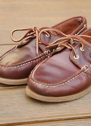 Топсайдеры timberland® 2-eye boat shoes / sperry clarks tods sebago7 фото