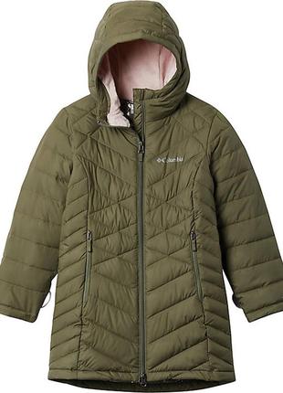 Columbia girls heavenly long jacket- xl - 18-20, подойдет на женскую s.